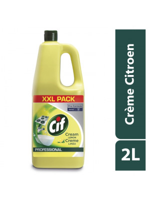 100861233 Cif Prof.Cream Lemon 6x2L Hero+ nl